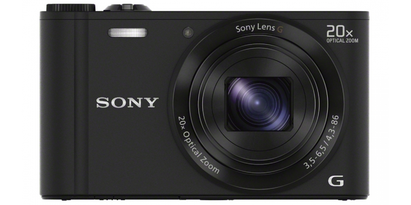 Sony Cyber-shot DSC-WX300 18.2MP Digital Camera - Black