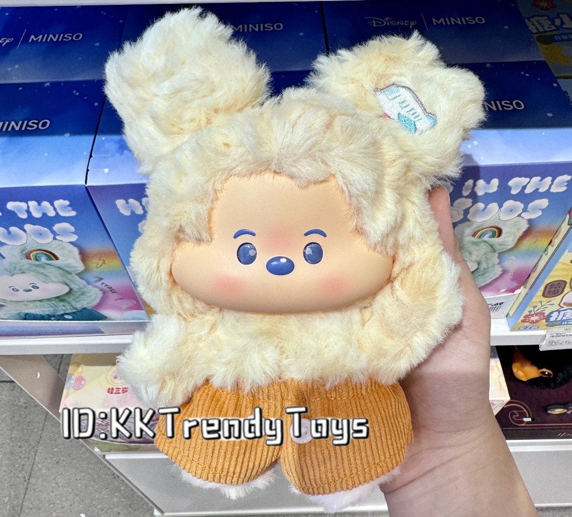 MINISO Disney Mickey Head in The Clouds Vinyl Plush BlindBox