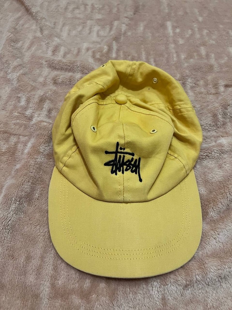 Stussy Vintage Yellow Cap | eBay