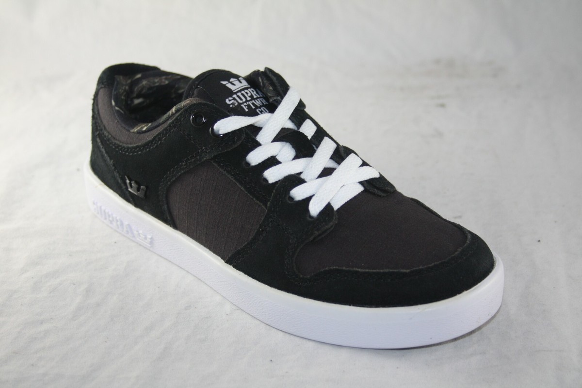 SUPRA KIDS-VAIDER LC S86012K BLACK/CAMO-WHITE LOW TOP SNEAKER | eBay