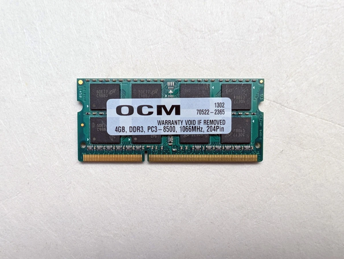 4GB DDR3-1066 Computer RAM for sale - eBay