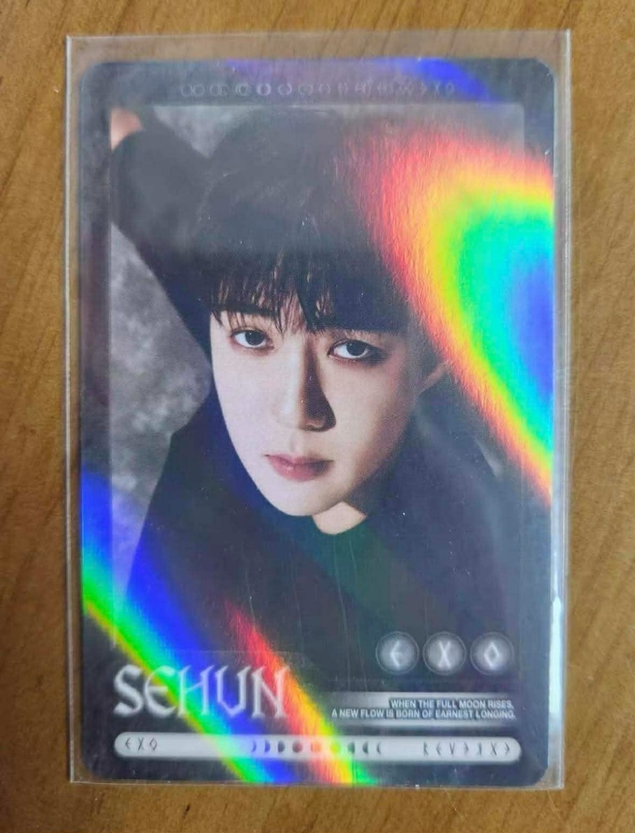 EXO POP-UP REVERXE THE WORLD MD TRADING CARD SPECIAL HIDDEN UNIT