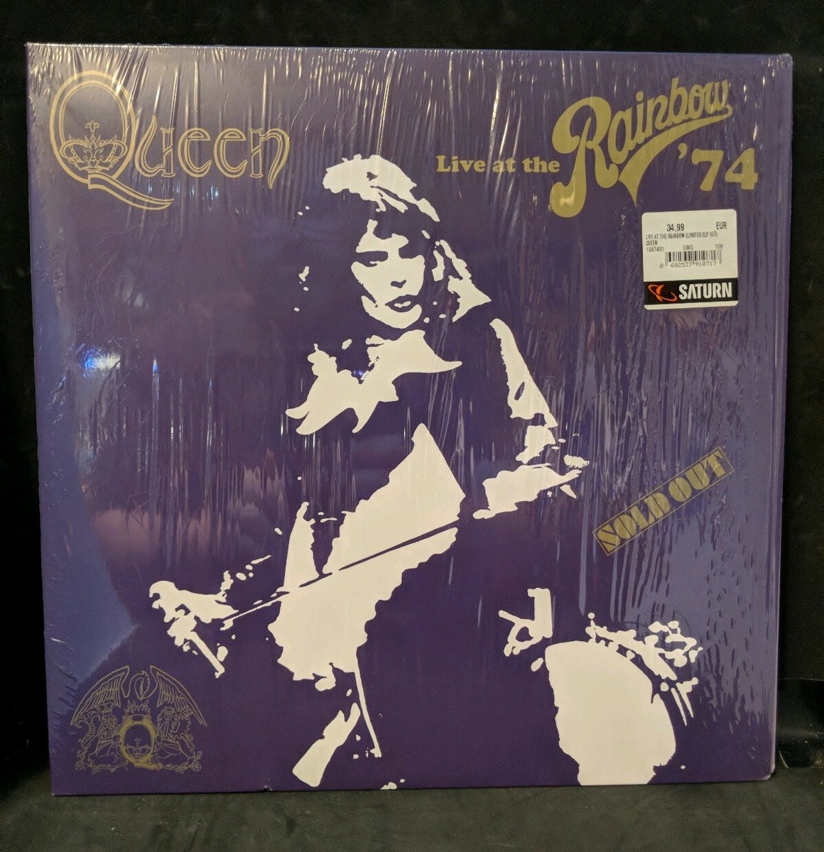 Queen Live At The Rainbow '74 Vinyl Europe Mint in shrink 2014 2
