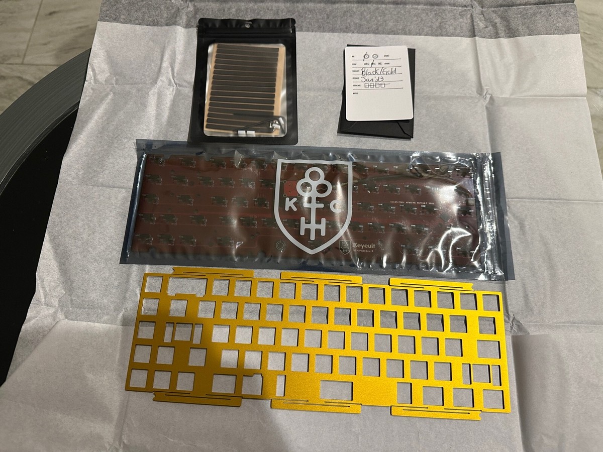 Keycult no 1/65 mechanical keyboard black/gold, gaming, end game