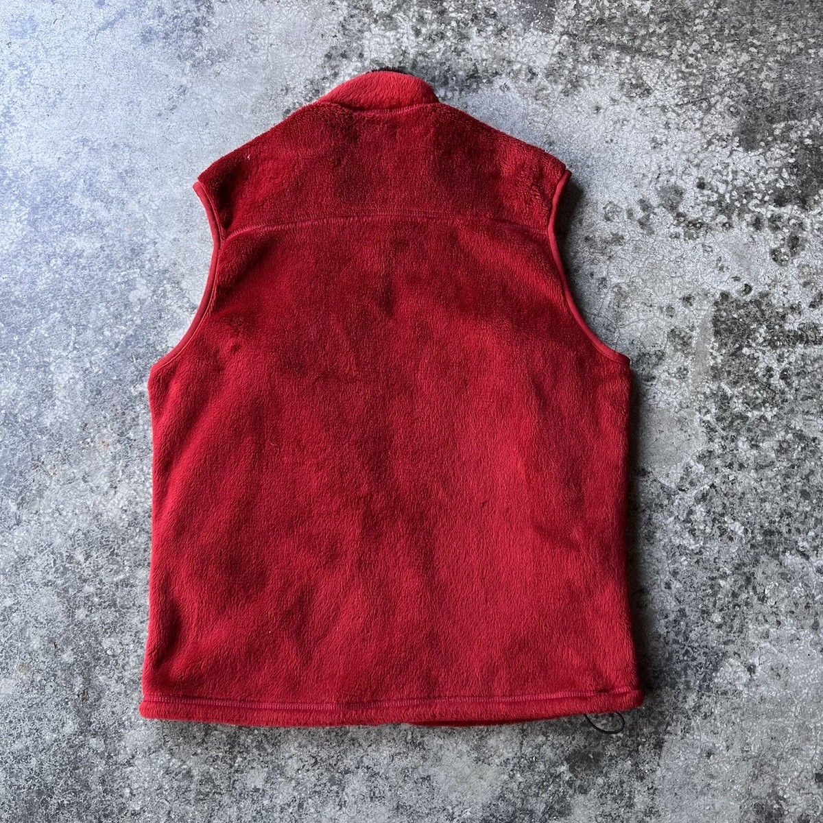 Vintage Patagonia R4 Fleece Vest Mens Size Small Made in USA Red