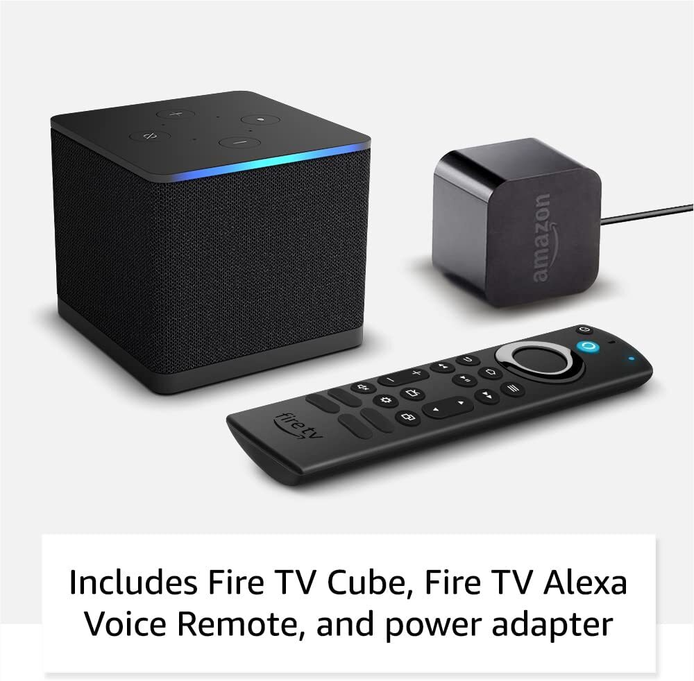 New Amazon - Fire TV Cube 3rd Gen (newest model) Stream, Alexa, Wi