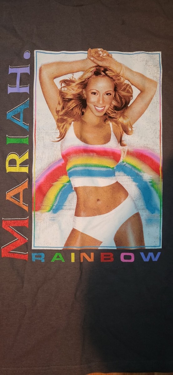 MARIAH CAREY RAINBOW ALBUM GRAPHIC T-SHIRT | eBay
