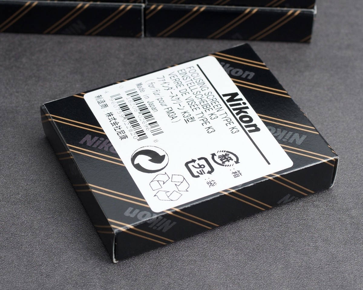 Genuine Nikon focusing screen TYPE K3 For FM3a FM2 FE FE2 FA