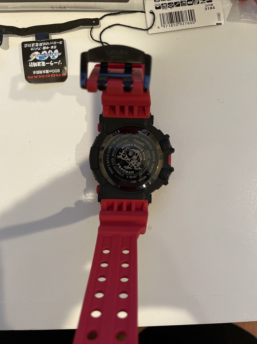 Casio G-Shock GWF-1000RD-4JF Burning Red Limited Edition | eBay