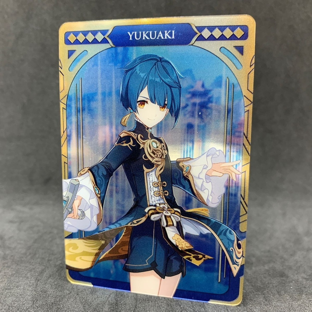 Genshin Impact XINGQIU Yukuaki 24 Collectable Metal Card