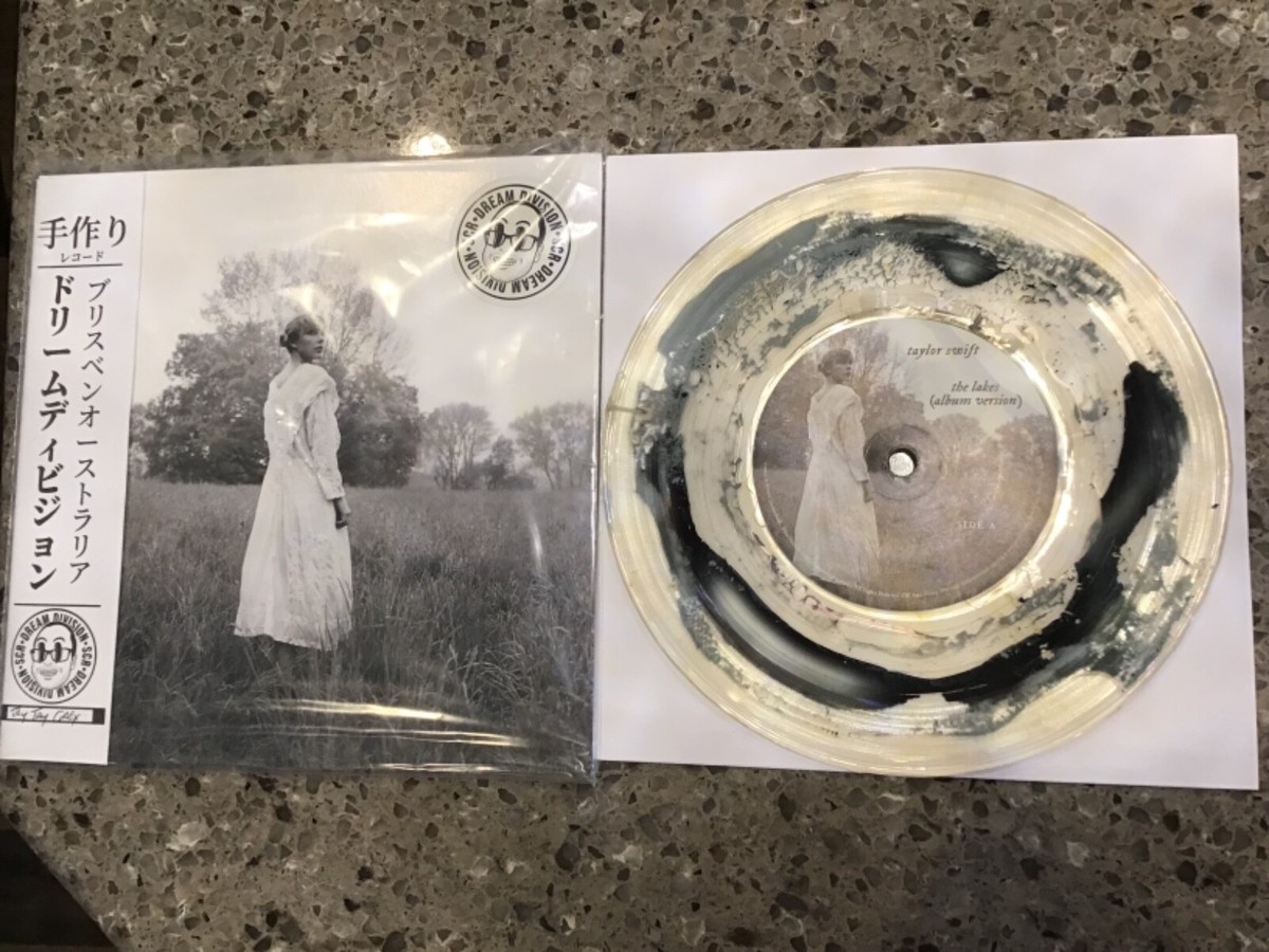 LIQUID FILLED* Taylor Swift “The Lakes” Vinyl 7” record RSD