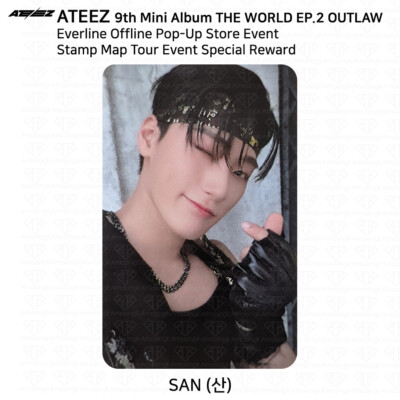 ATEEZ THE WORLD EP.2 OUTLAW Everline Offline POPUP Benefit Lucky