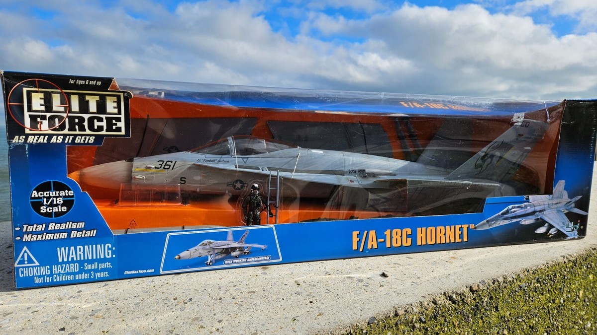 BBI Elite Force US Navy F/A-18C HORNET 1:18 Scale | eBay