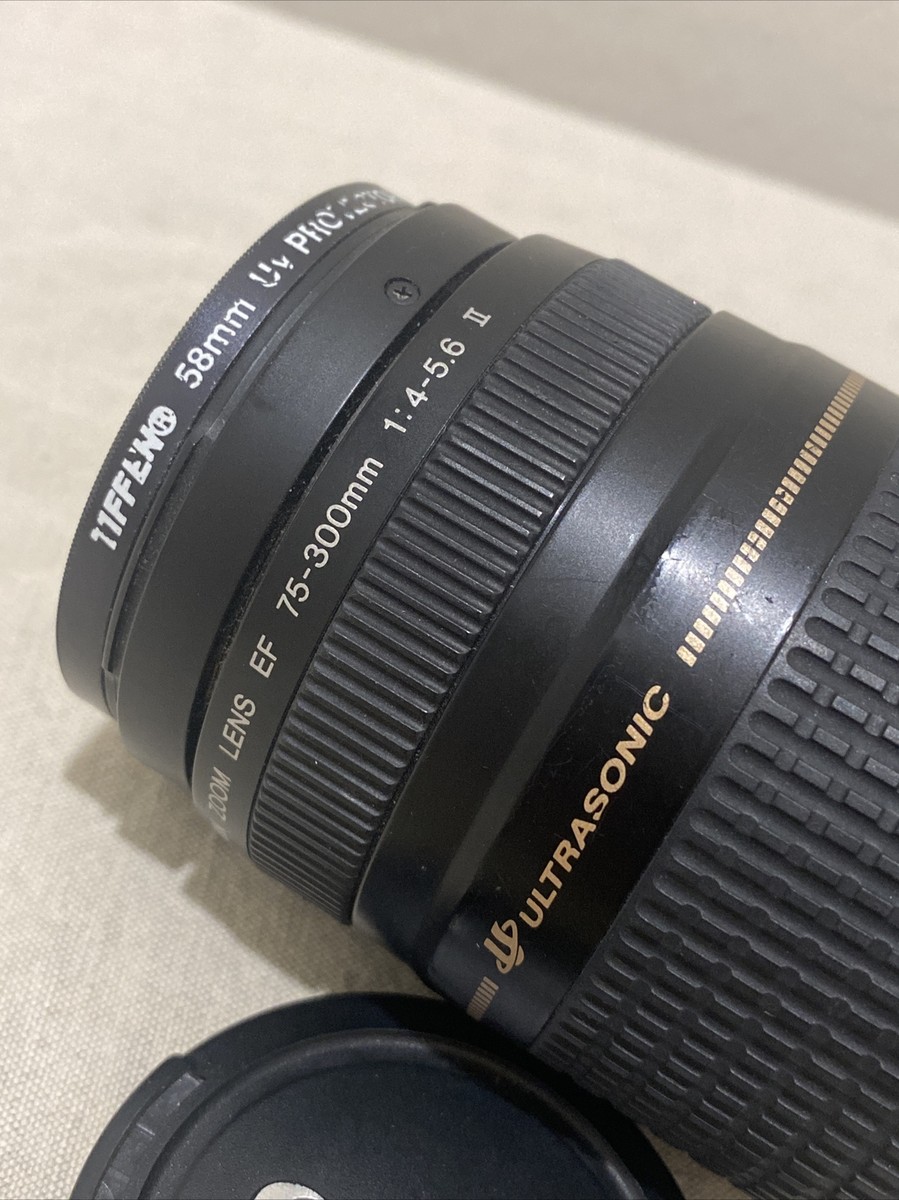 Canon EF 75-300 mm 1:4-5.6 II Ultrasonic Zoom Lens | eBay