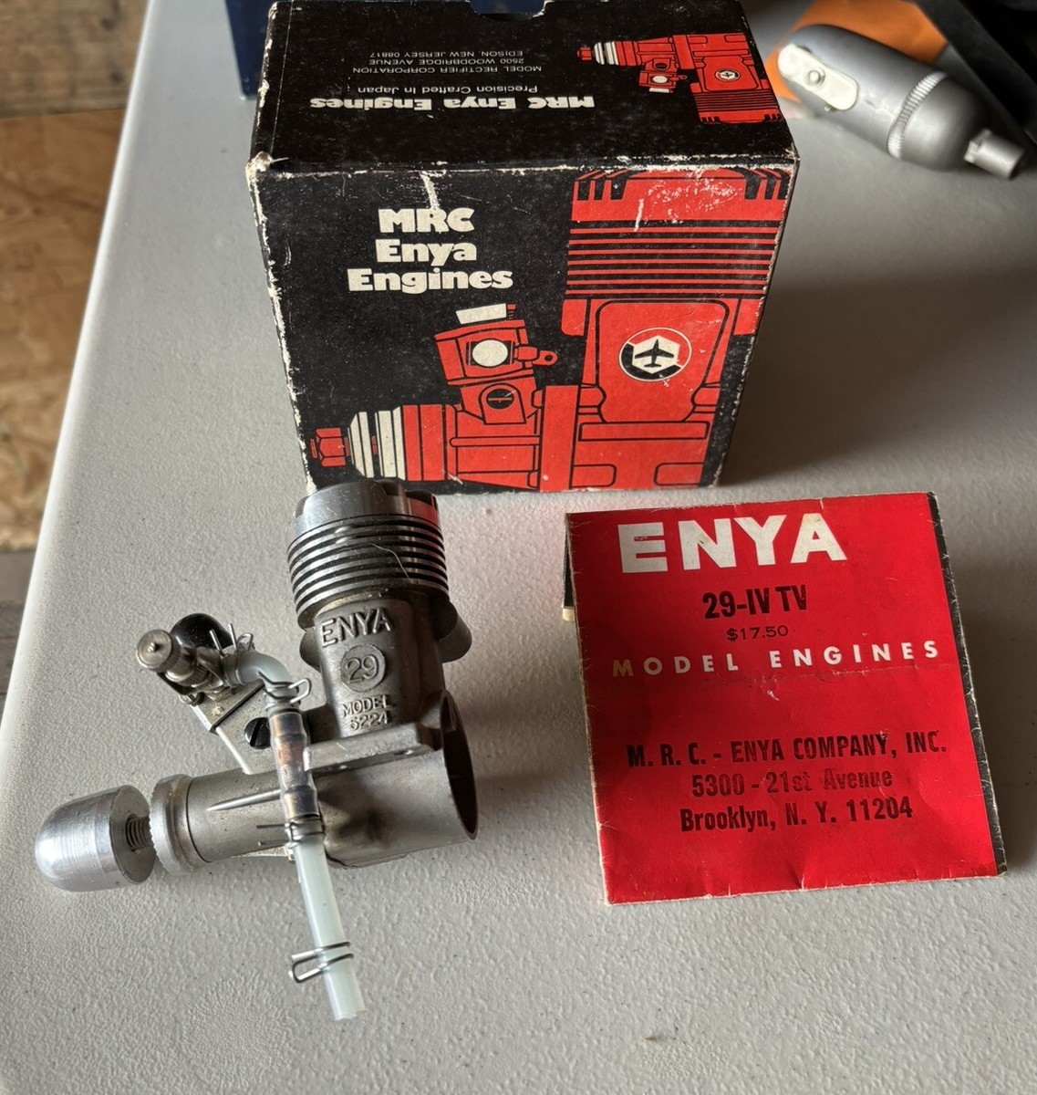 Enya 29 Stunt Model 5224 RC Airplane Engine - Japan In Box | eBay