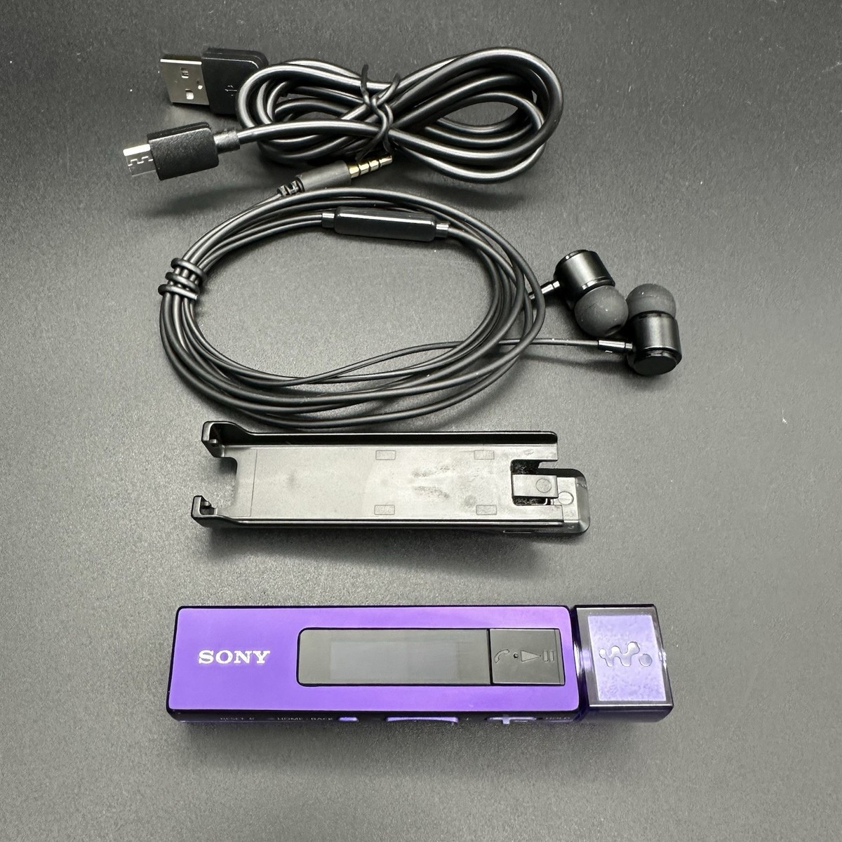 SONY NW-M505 Walkman Digital Music Player Purple 16GB Tested