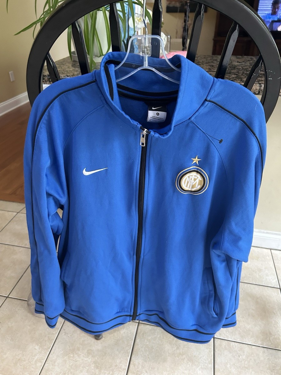 INTER MILAN 2015 2016 NIKE TRACK JACKET TRAINING TOP PIRELLI BLUE