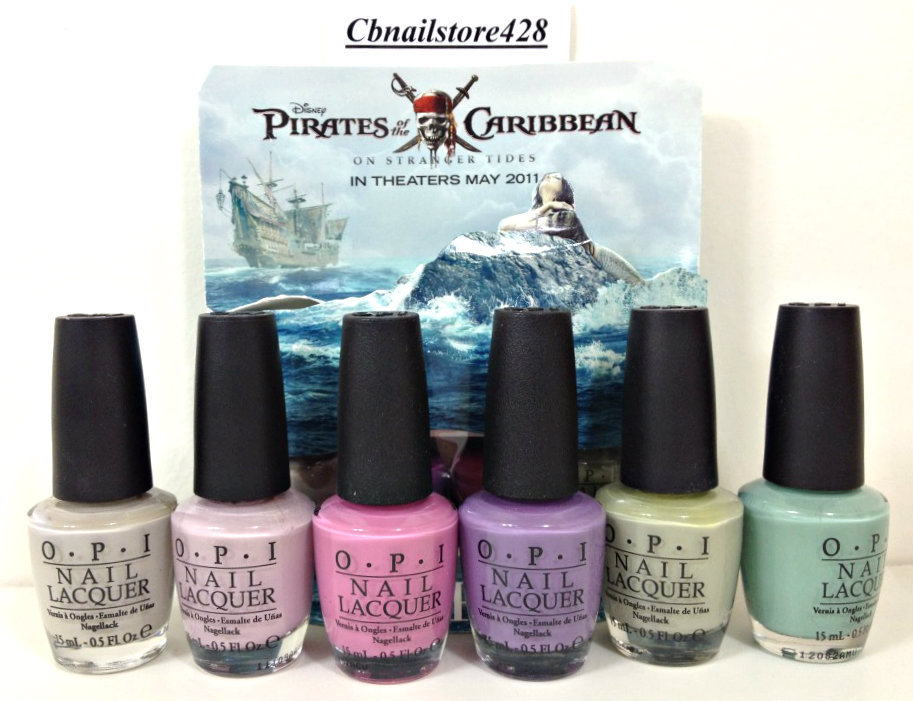 OPI Nail Lacquer- Pirates of The Caribbean Collection- Pick any