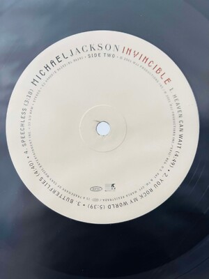 Michael Jackson / Invincible 2001 US ORIGINAL Vinyl 2LP Notorious