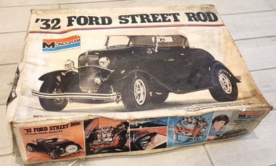 Vintage! Large! '32 Ford Street Rod! 1/8th Scale! Monogram Model