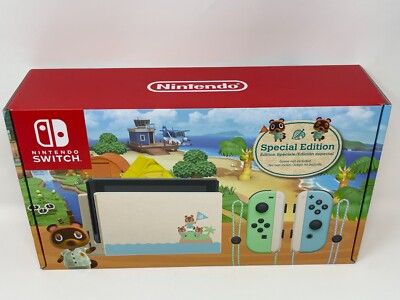Nintendo Switch HAC-001 Animal Crossing New Horizon Special
