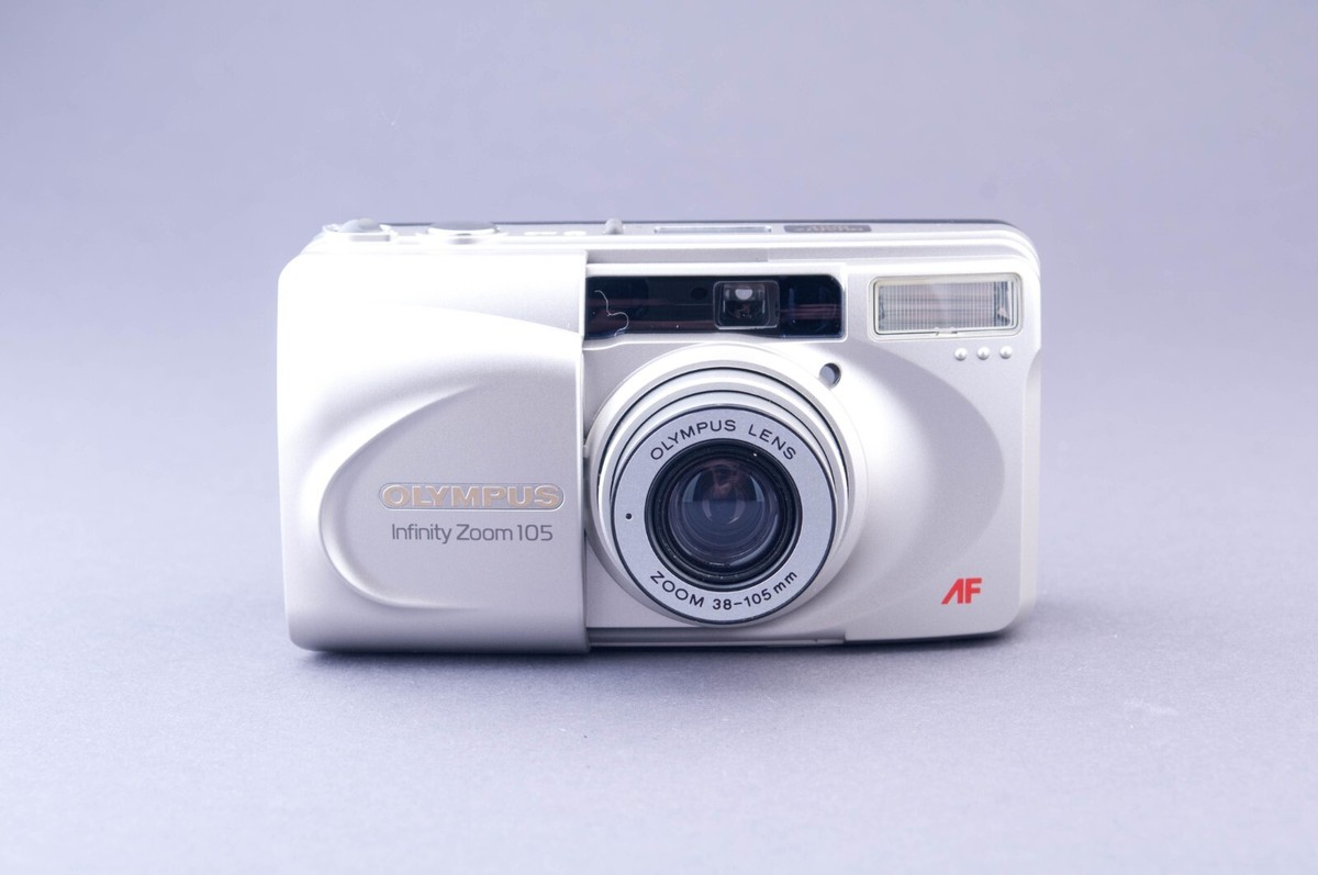 Olympus Infinity Zoom 105 Quartz Date 35mm Point & Shoot Film