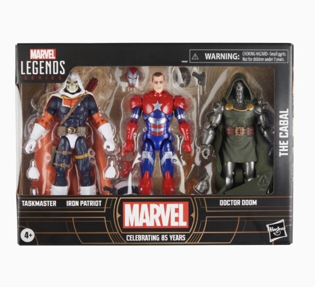 Marvel Legends Cabal 3 Pack Iron Patriot Taskmaster Dr. Doctor