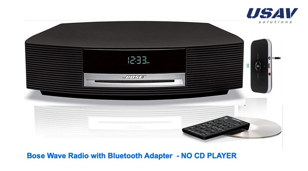 Bose Wave Radio with Bluetooth Music Adapter- (Graphite Gray) | eBay