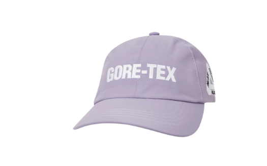 Palace Skateboards Gore-Tex 6-Panel Hat Purple Waterproof Spellout