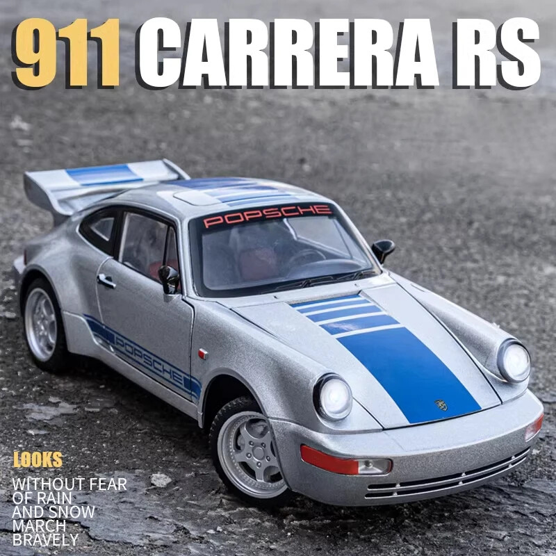 1:24 Porsche 911 964 Carrera RS Alloy Car Diecast Toy Vehicle Car
