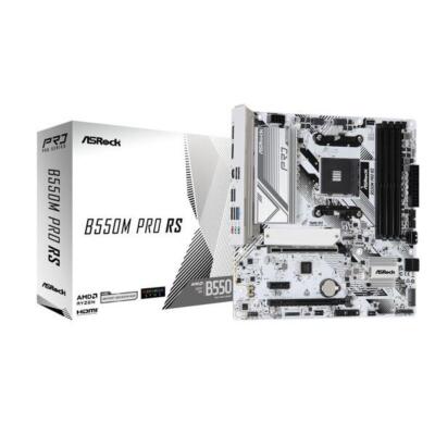 ASRock B550M Pro RS Motherboard AM4 Micro ATX DDR4 Ryzen 5000/4000