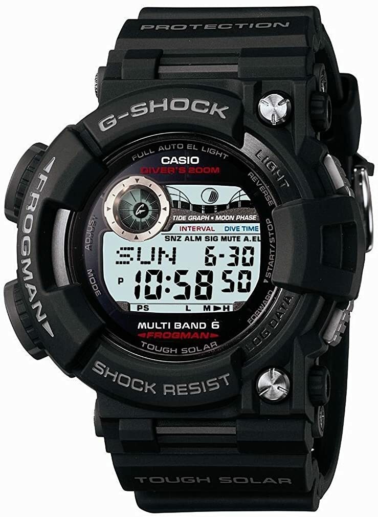 Casio Frogman Men's Black Watch - GWF-1000-1JF for sale online | eBay