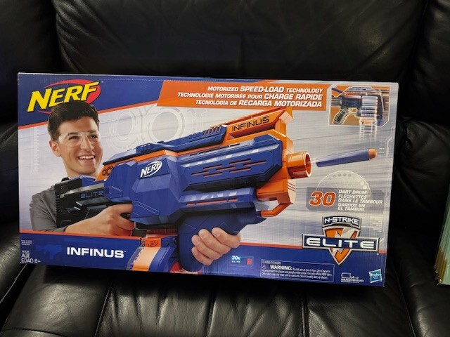 NERF N-Strike Elite Infinus Motorized Speed-Load Technology