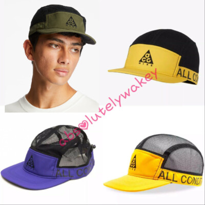 Nike ACG AW84 Running Adjustable Hat Mesh Cap All Conditions Gear
