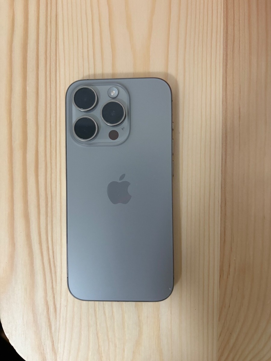 Apple iPhone 15 Pro - 256 GB - Natural Titanium with TikTok | eBay