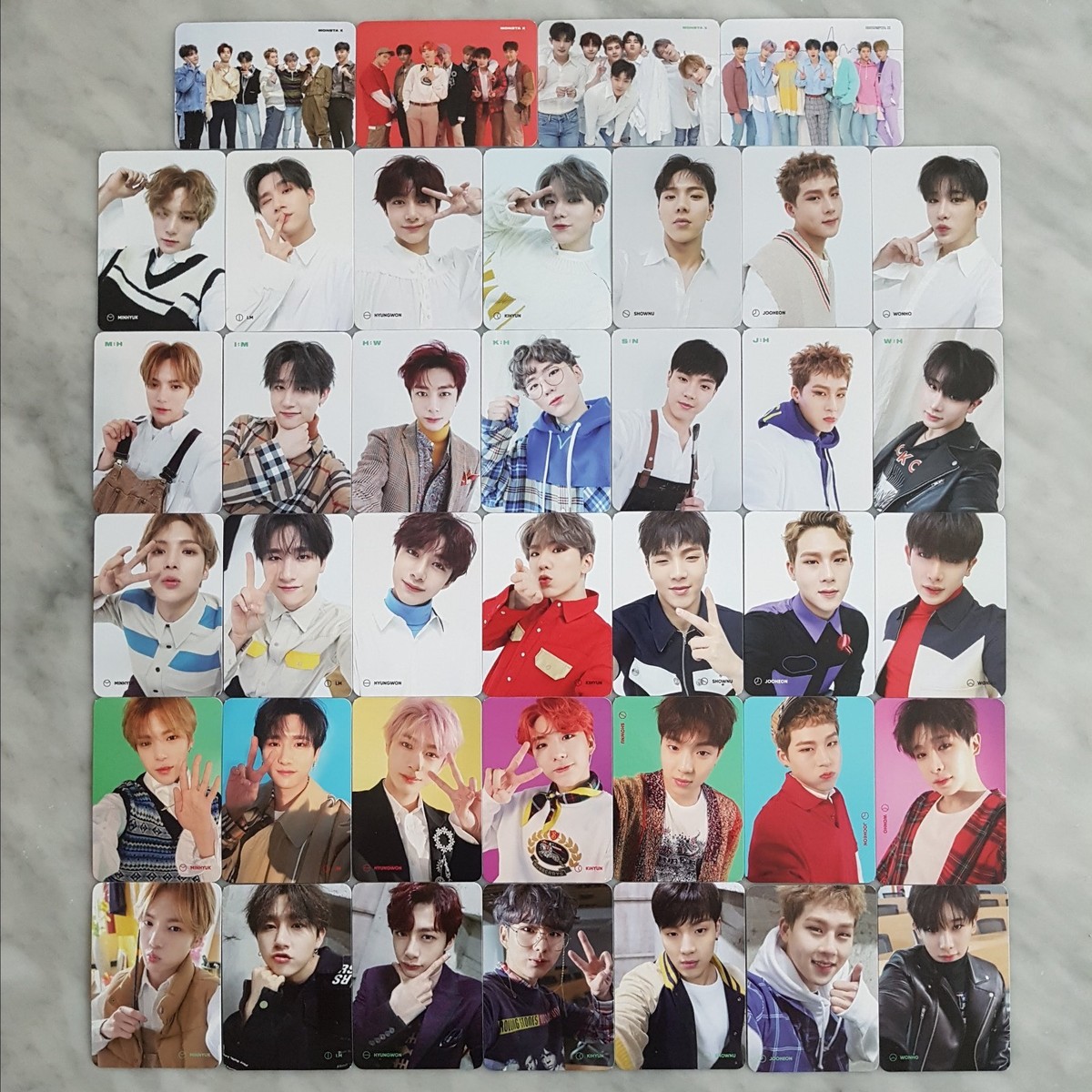 MONSTA X Mini 6th The Connect DEJAVU Album Official Photocard