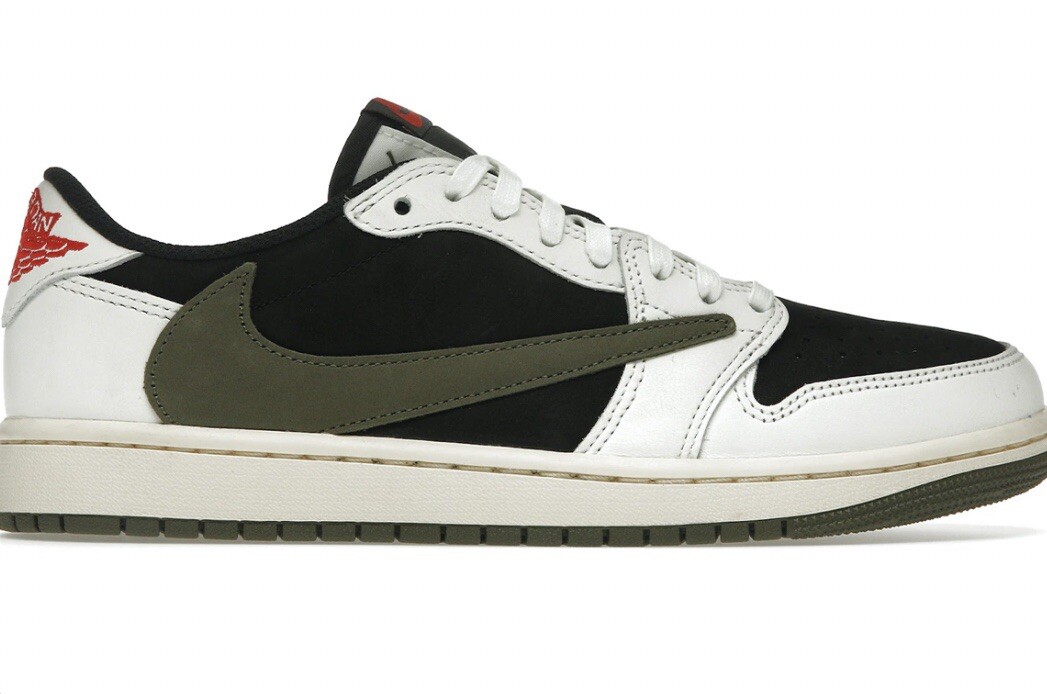 Size 10W/8.5M- Jordan 1 Retro OG x Travis Scott Low Olive | eBay