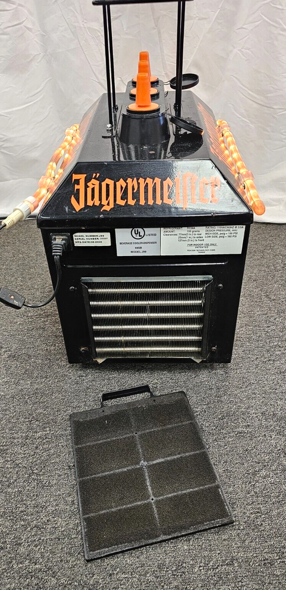Jagermeister Tap Machine J99 Three 3 Bottle Shot Dispenser - READ