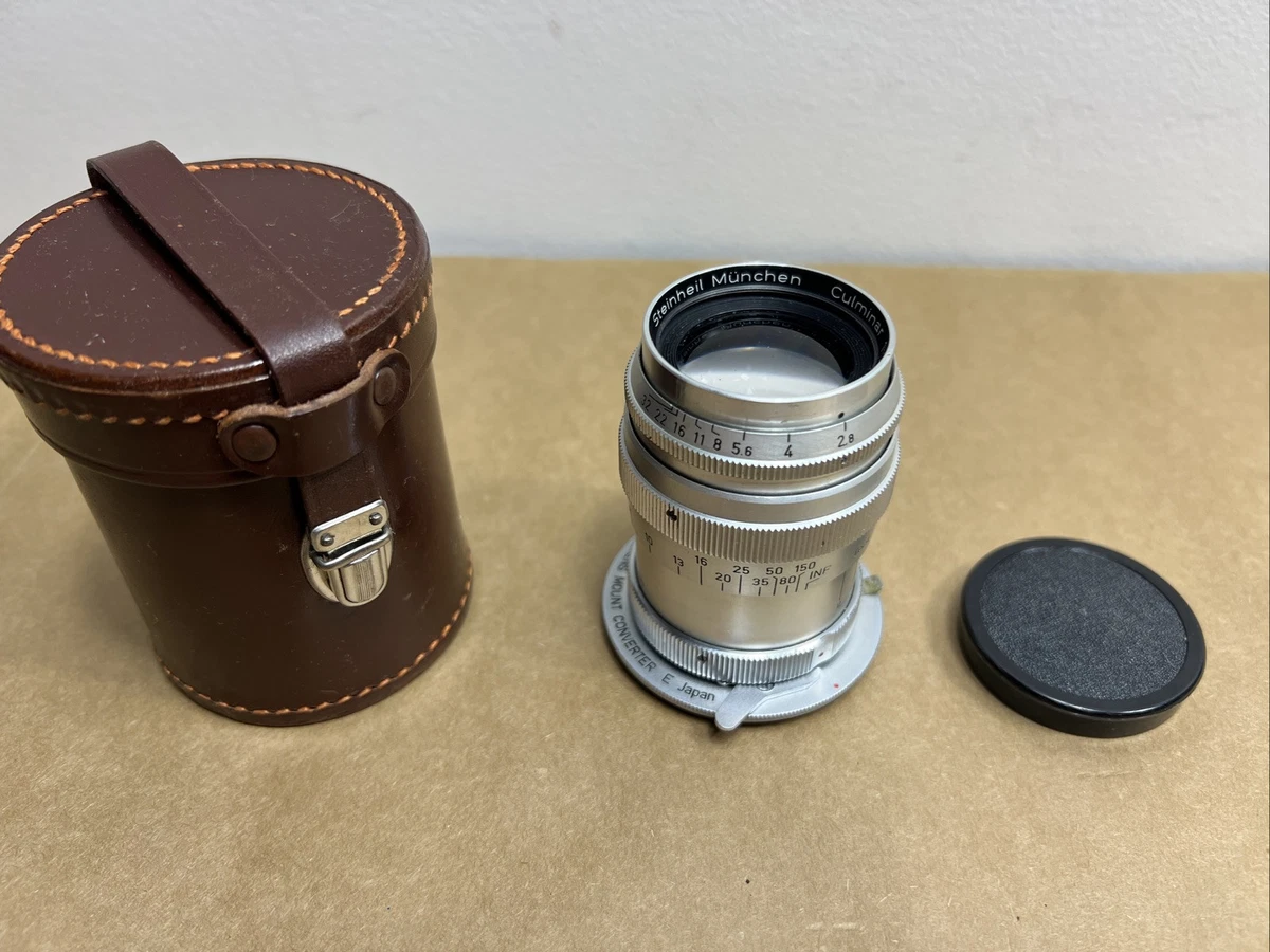 Steinheil Munchen Culminar 85mm 1:2.8 Exakta Canon Converter E | eBay