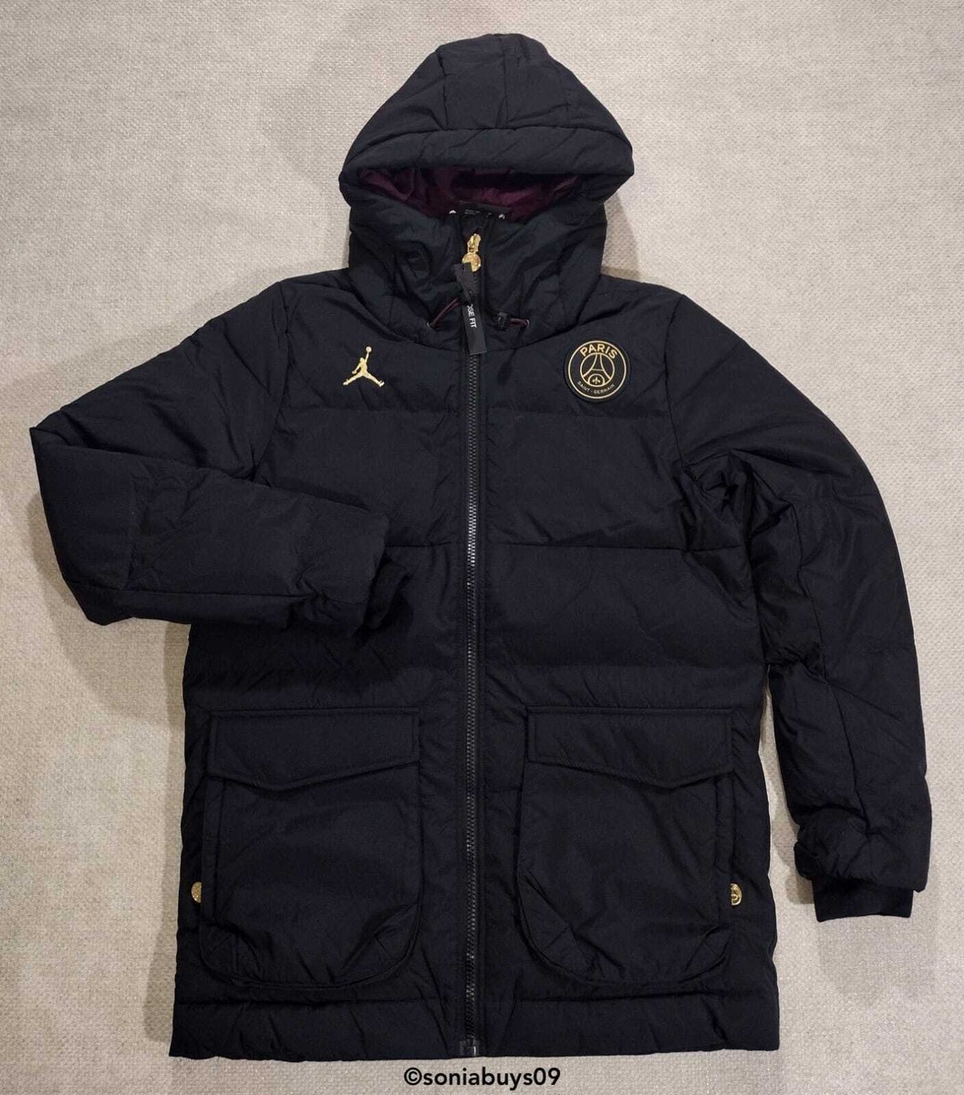 Air Jordan x Paris St Germain Men's Down Parka Jacket, CW3173-010