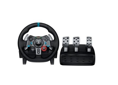Logitech - G29 Driving Force Racing Wheel and Floor Pedals - Black
