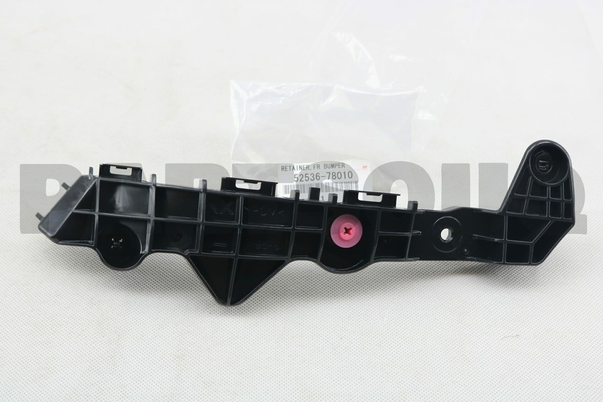 5253678010 Genuine Toyota RETAINER, FRONT BUMPER SIDE, LH 52536