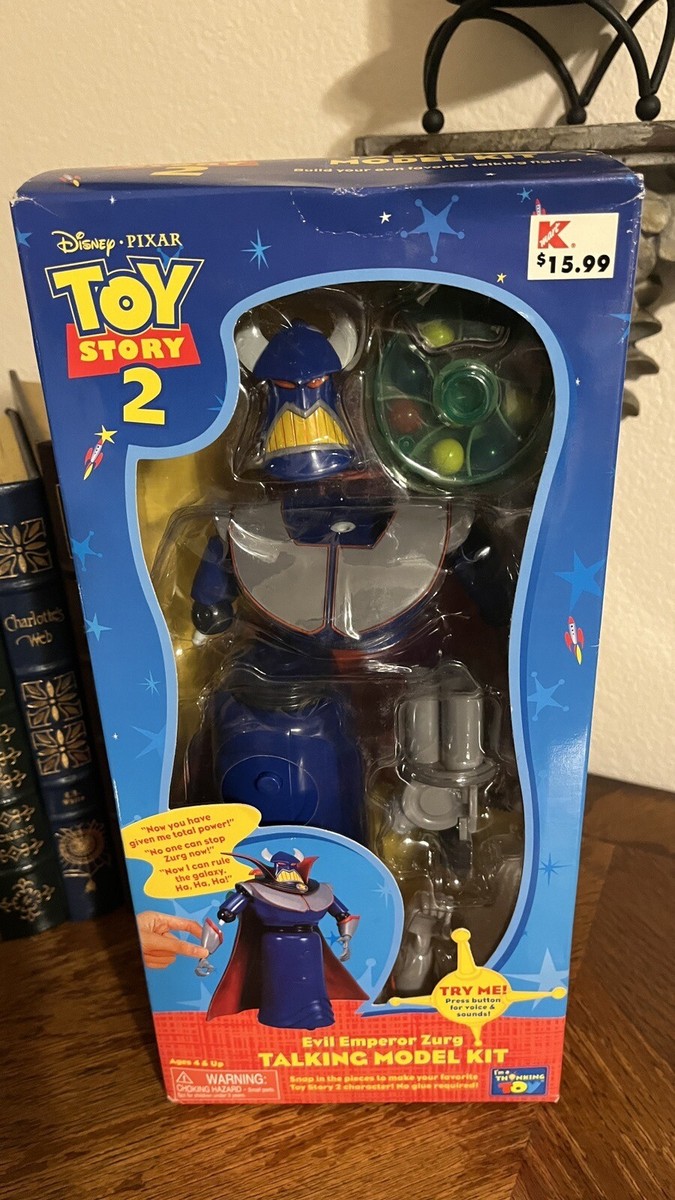 Disney Pixar Toy Story 2 Evil Emperor Zurg Talking Model Kit