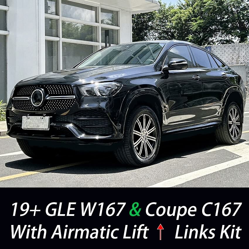 FOR 19+ MERCEDES W167 GLE 43 53 63 AMG AIRMATIC LEVELL LIFT KIT