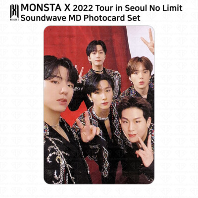 Monsta X 2022 Tour in Seoul No Limit Official MD Photocard KPOP K