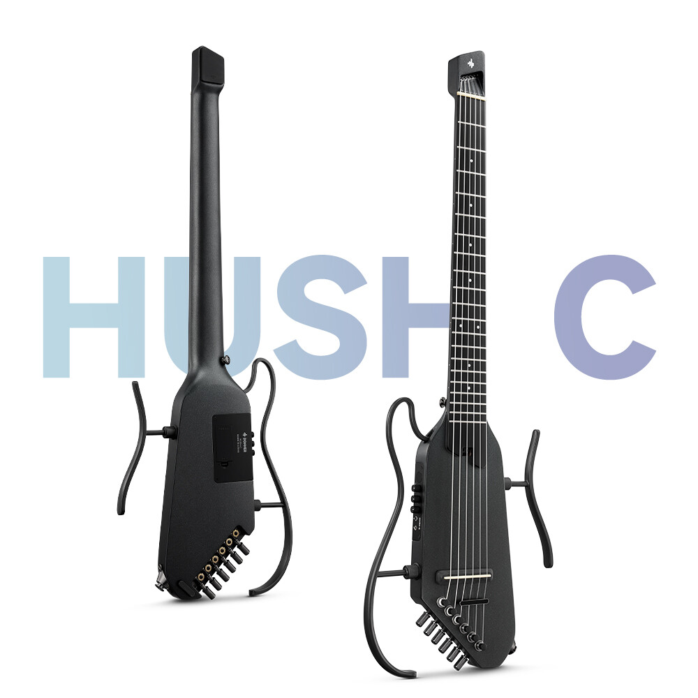 Donner Hush C Guitar ブラック 6弦 Donner Hush C Guitar ブラック 6