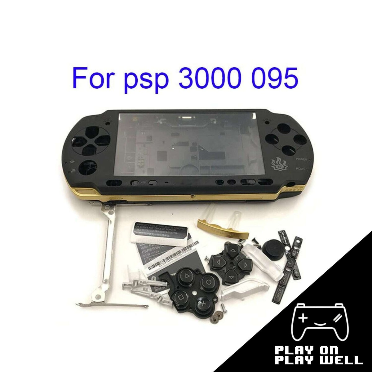 Ltd Edition PSP 3000 Faceplate Shell Housing Full Housing Case w