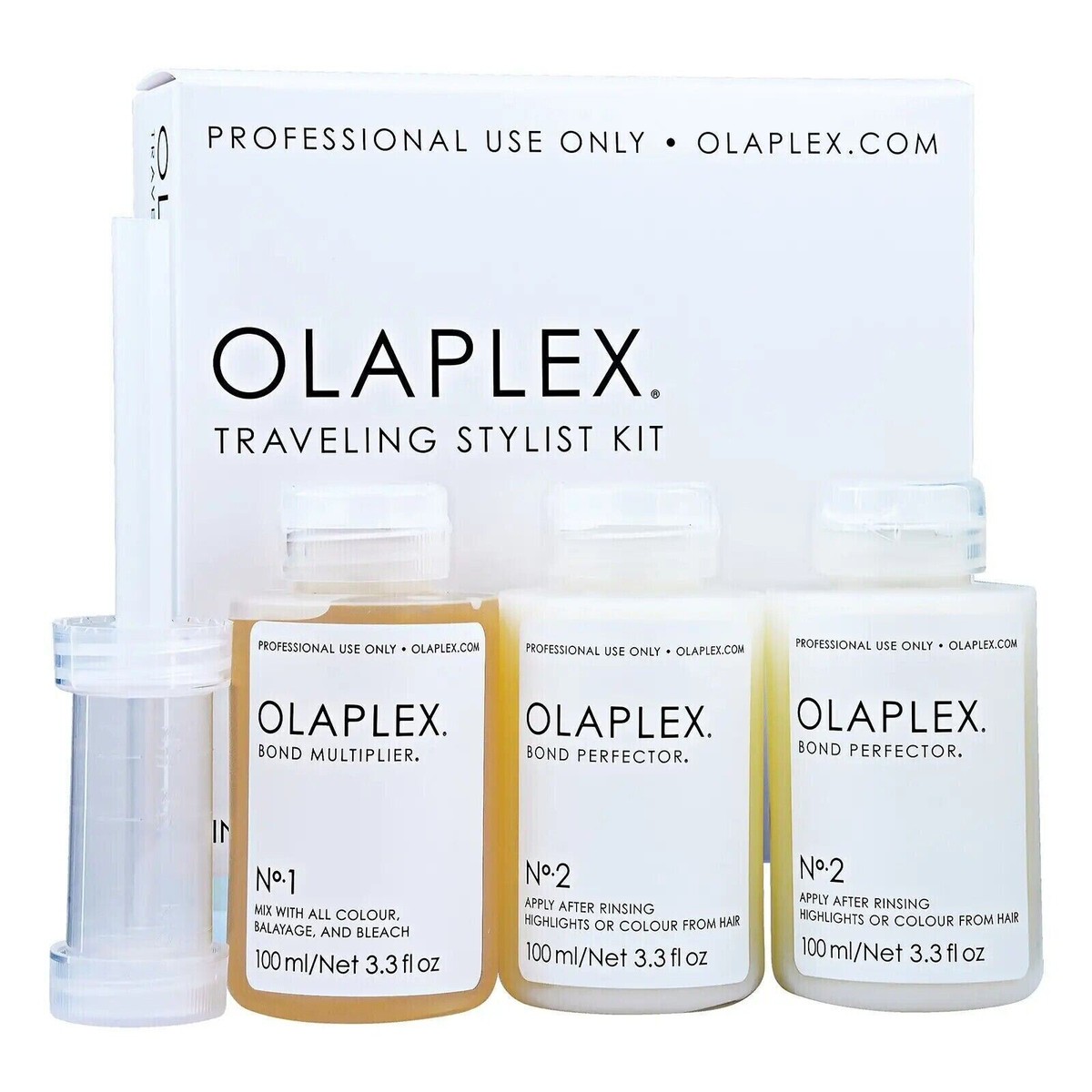 Olaplex Traveling Stylist Kit All Hair Type 1 & 2 (2), 3.3 fl. oz