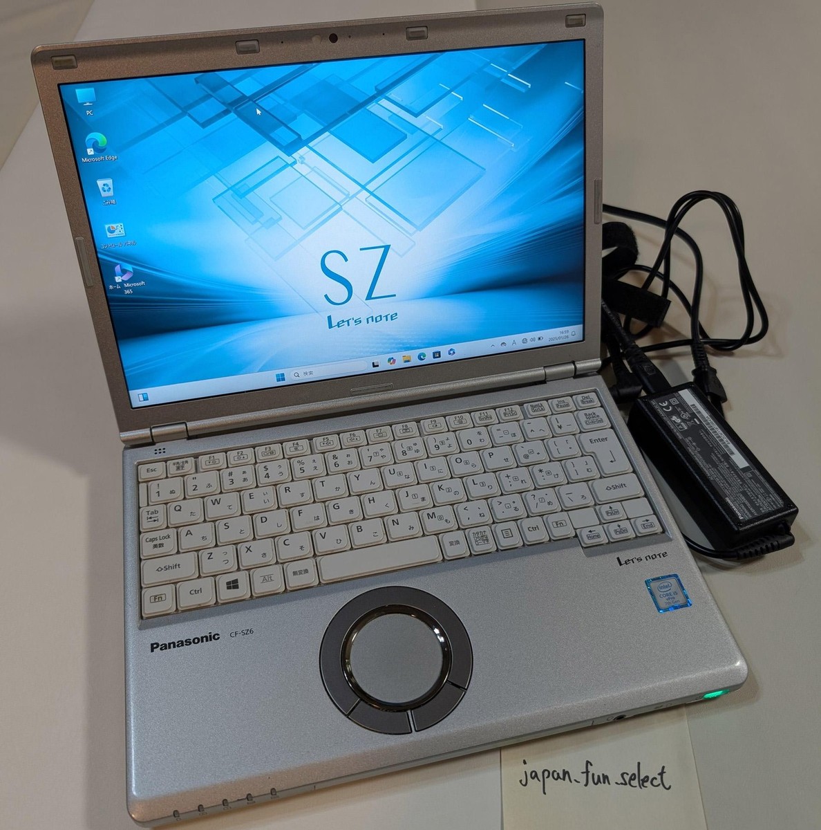 レッツノート SZ6◇Corei5-7300U/256G/8G/DVDR◇電池良 中古パソコン