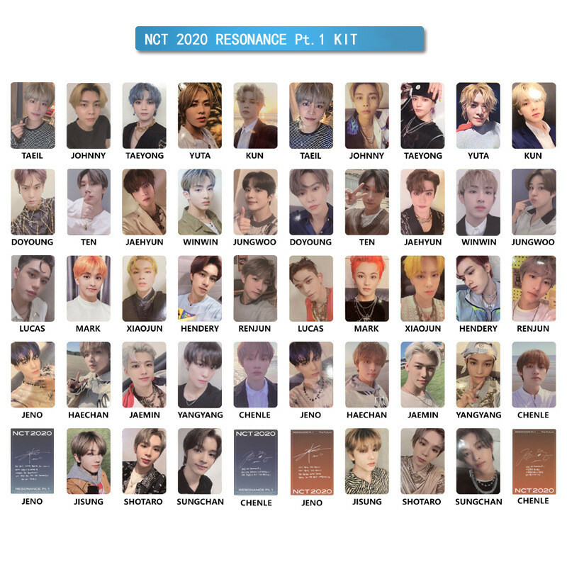 Kpop NCT 2020 RESONANCE Pt.1 Kihno Version Photo Card Album